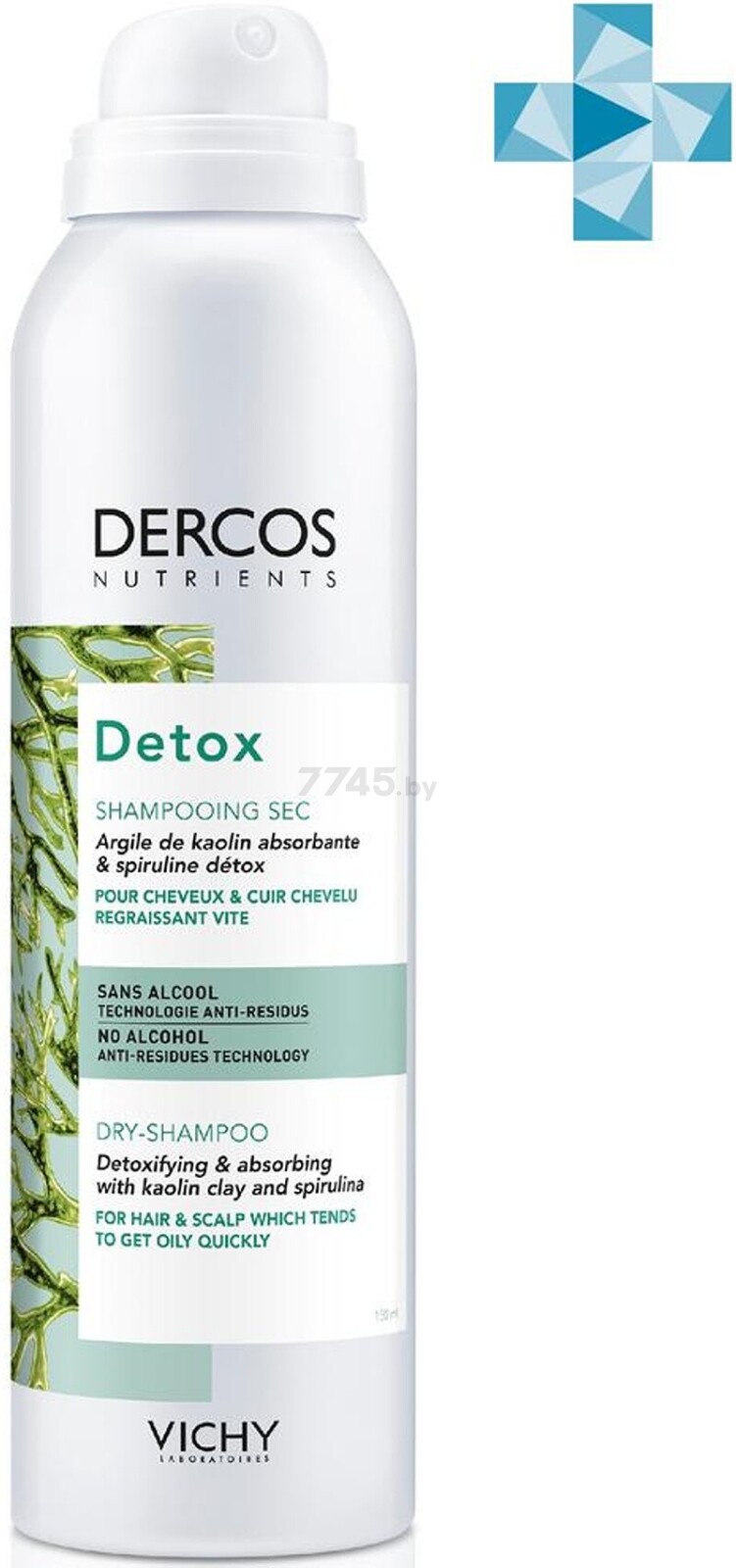 Шампунь сухой VICHY Dercos Nutrients Detox 150 мл (0371060960)